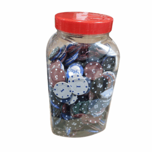 Poker chips - assorted values